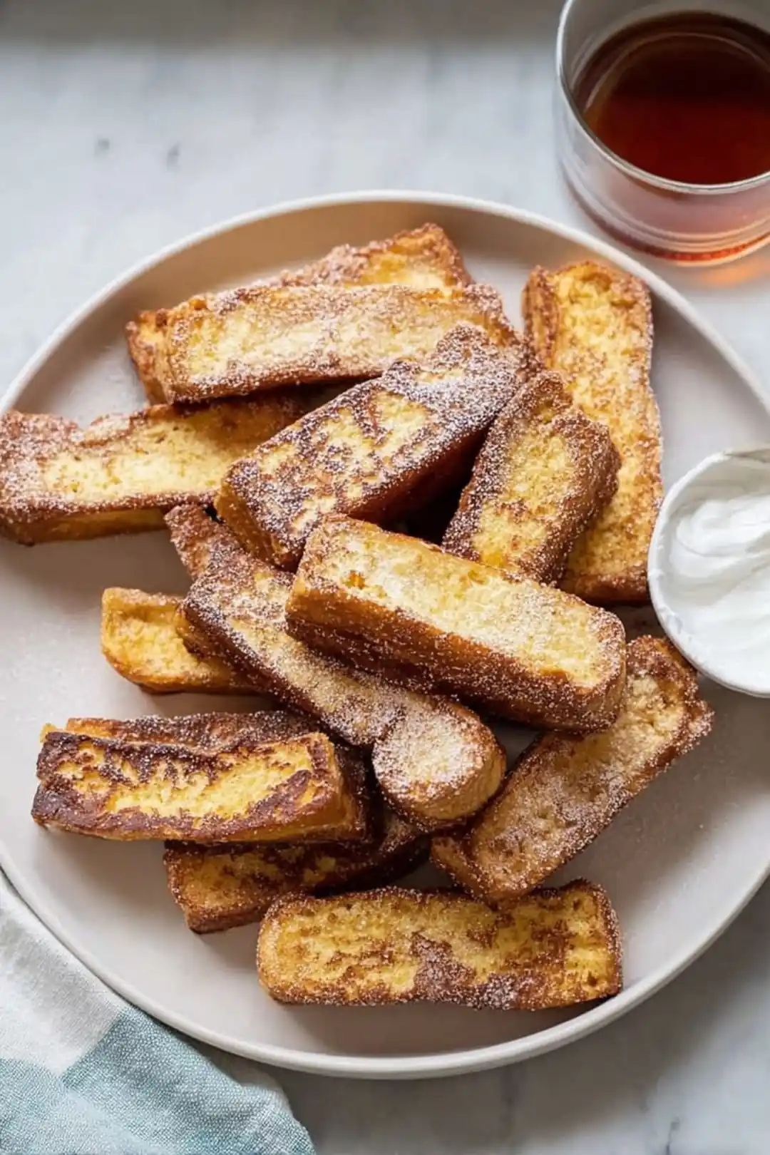 Air fryer French toast sticks