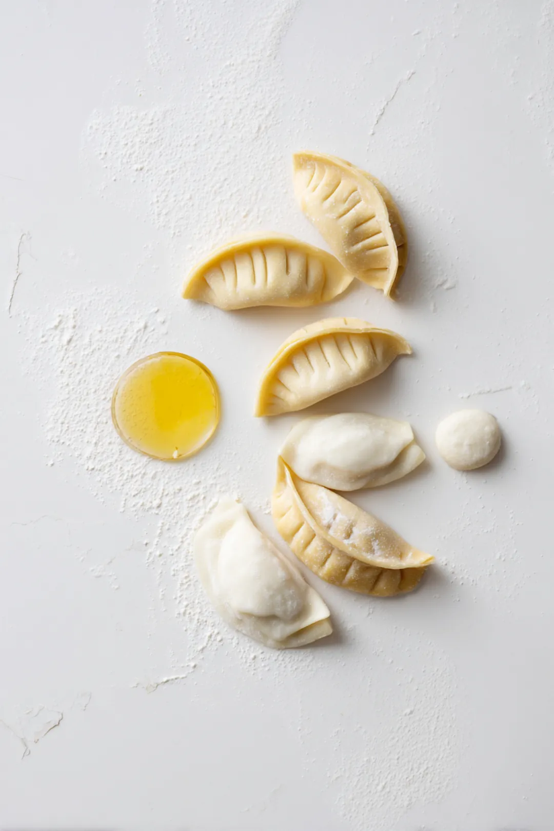 Air fryer frozen dumpling bake - ingredients