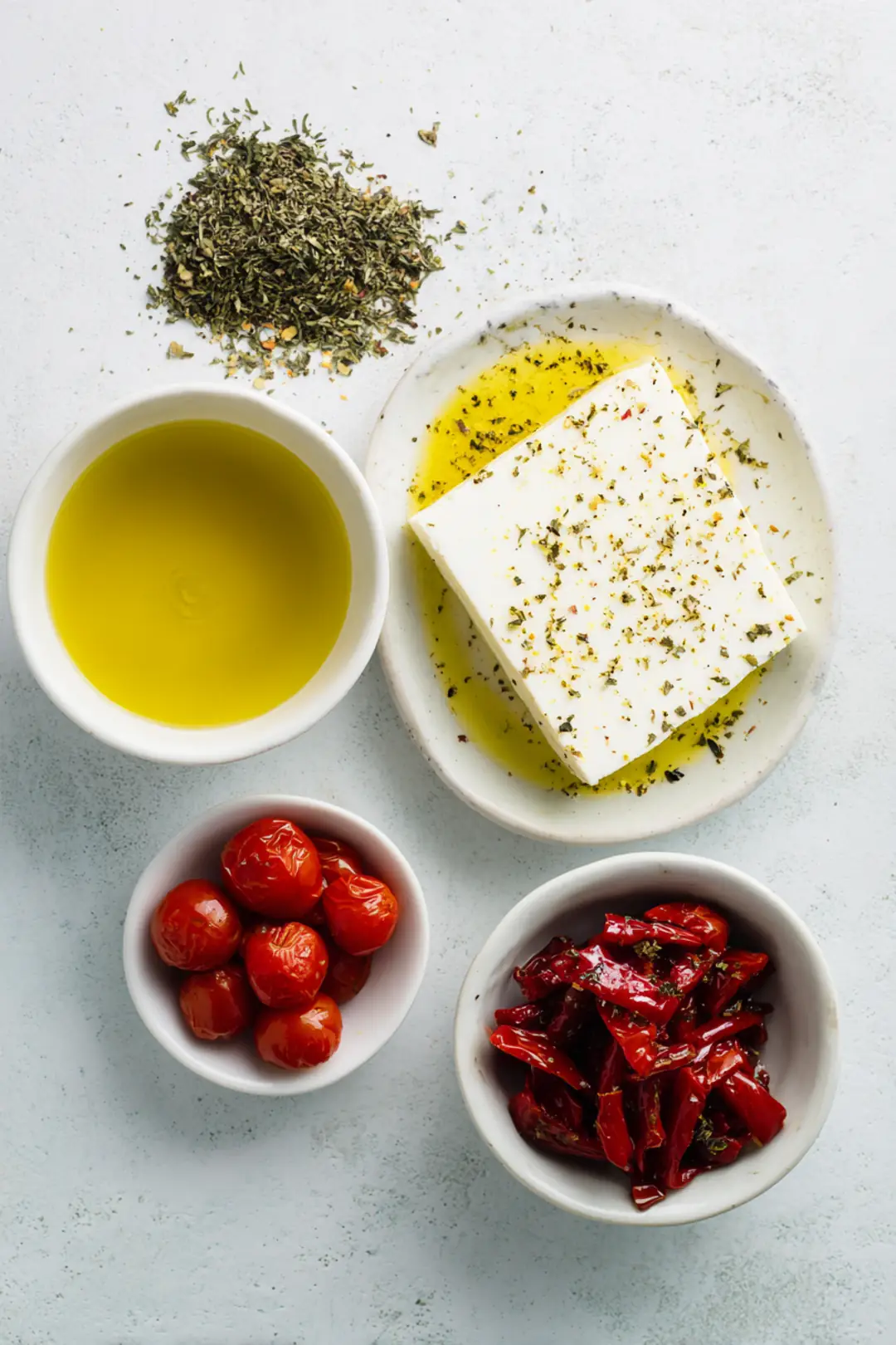 Air fryer halloumi and vegetable skewers ingredients
