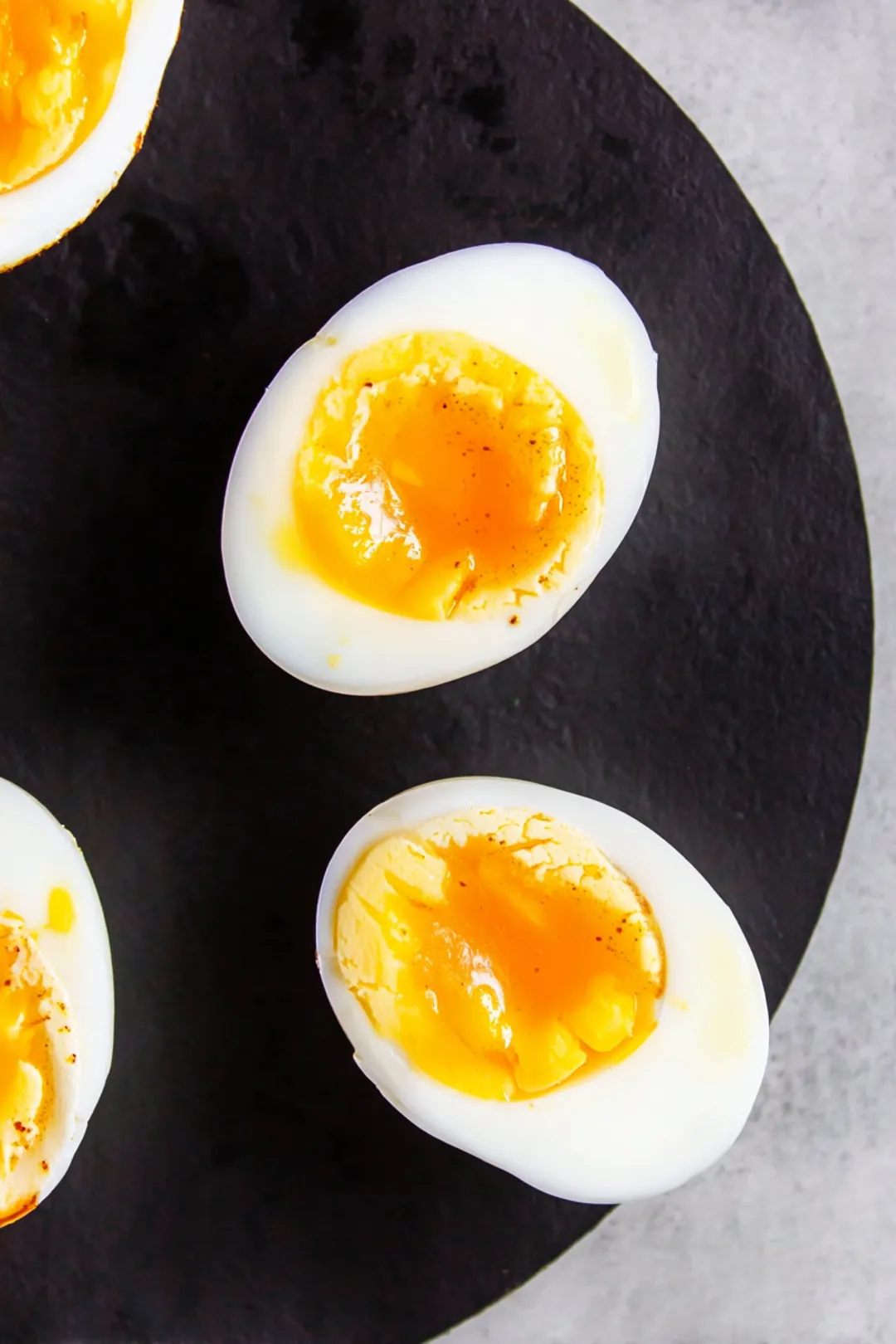 air fryer jammy eggs recipe