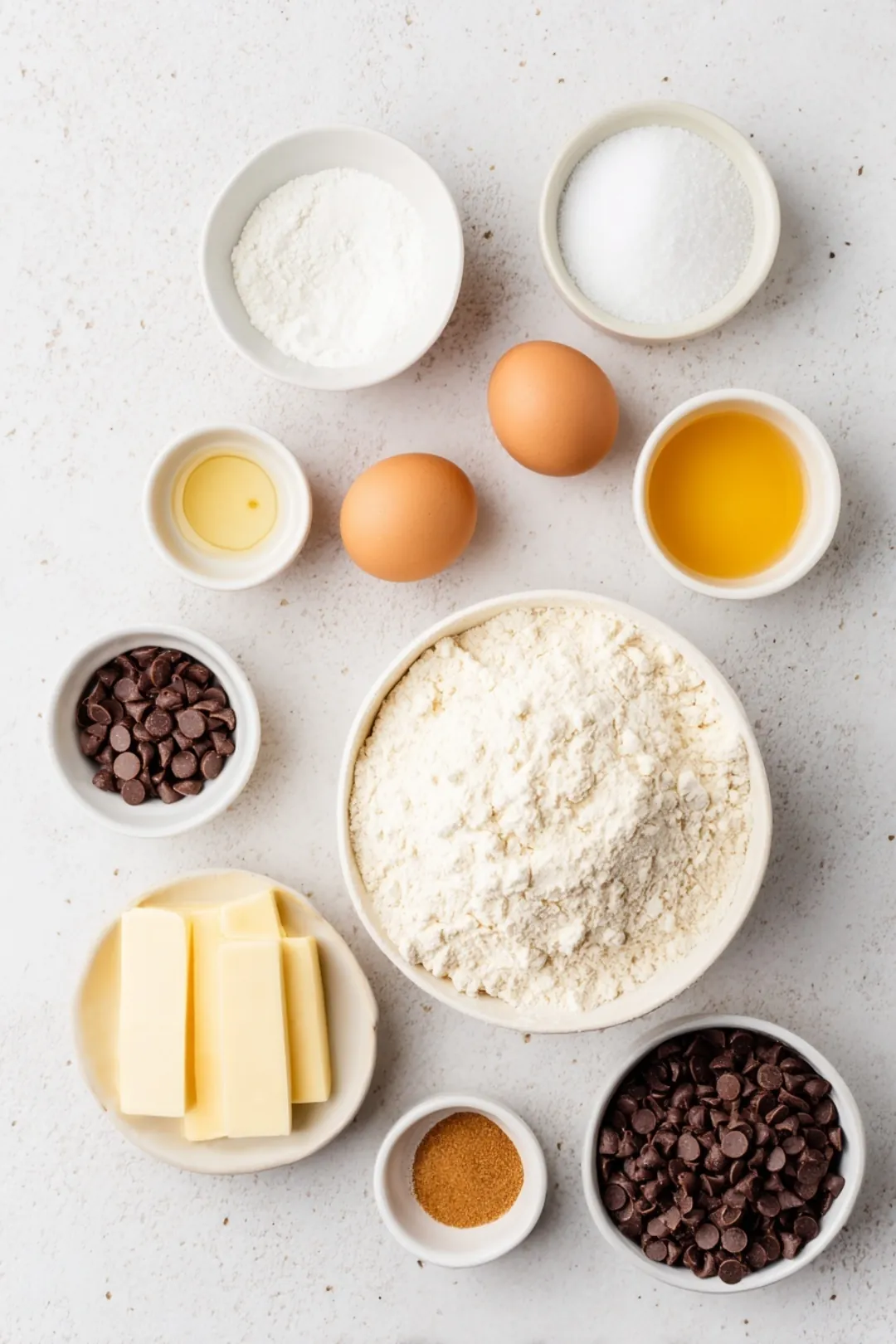 Air fryer pizookie in a ramekin