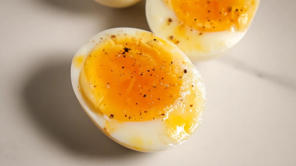 Air fryer ramen egg hack