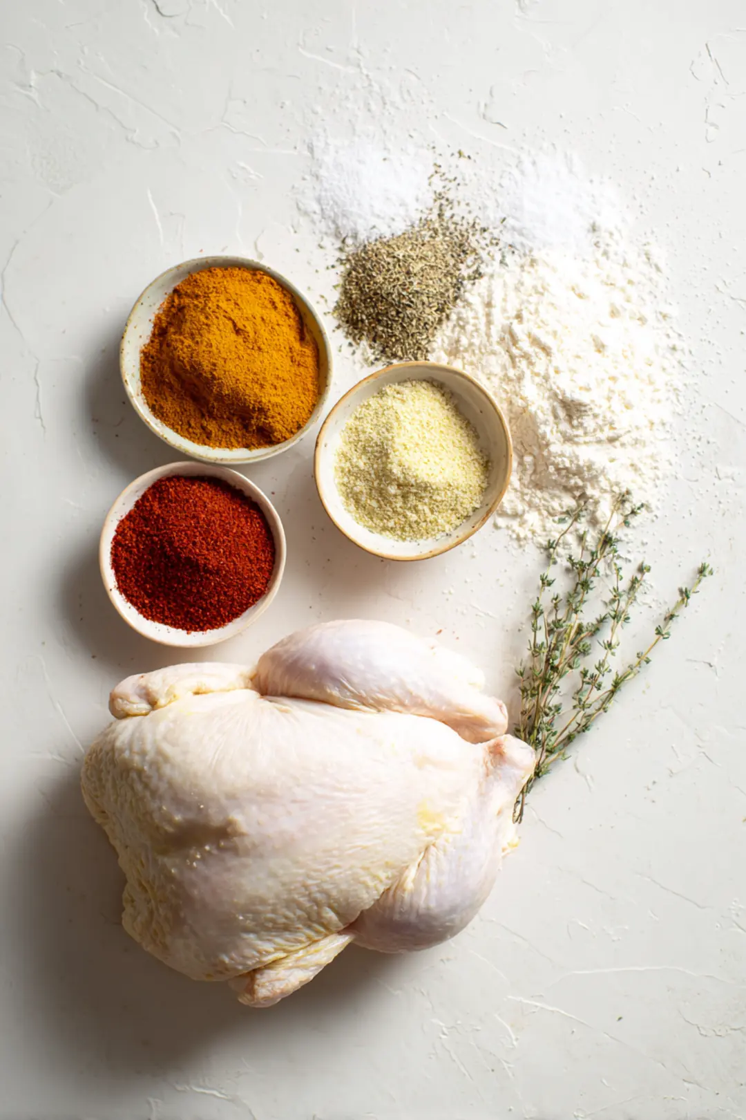 Air fryer rotisserie chicken ingredients