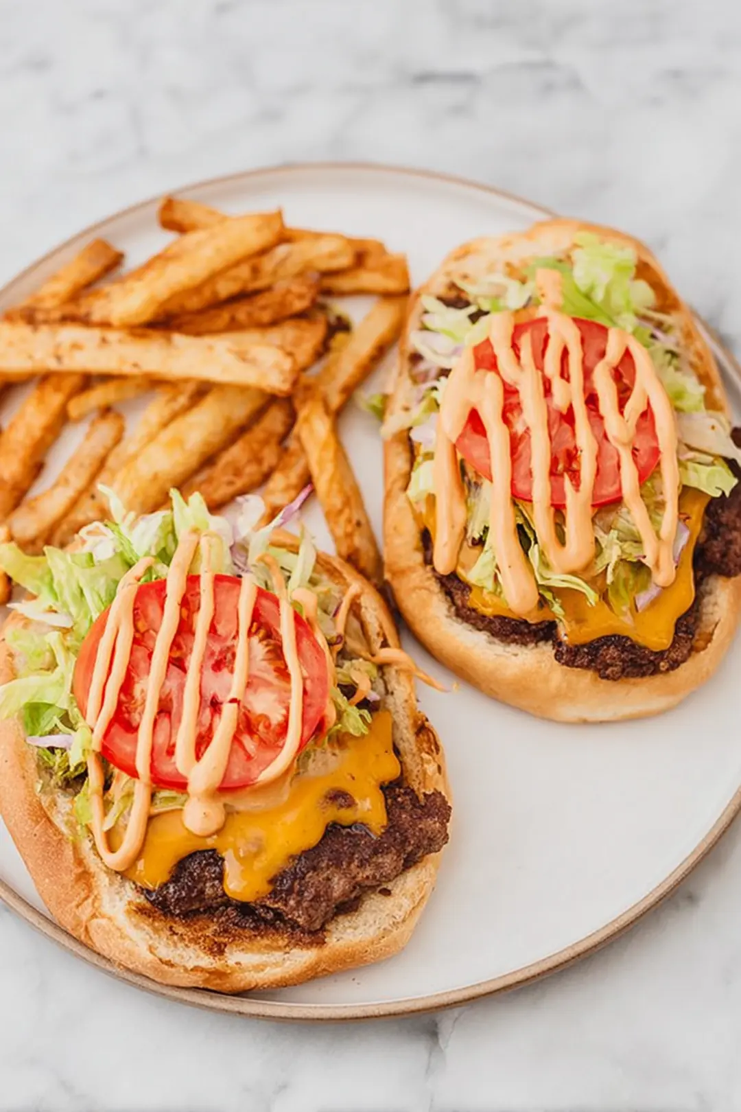 Air fryer smash burger tacos