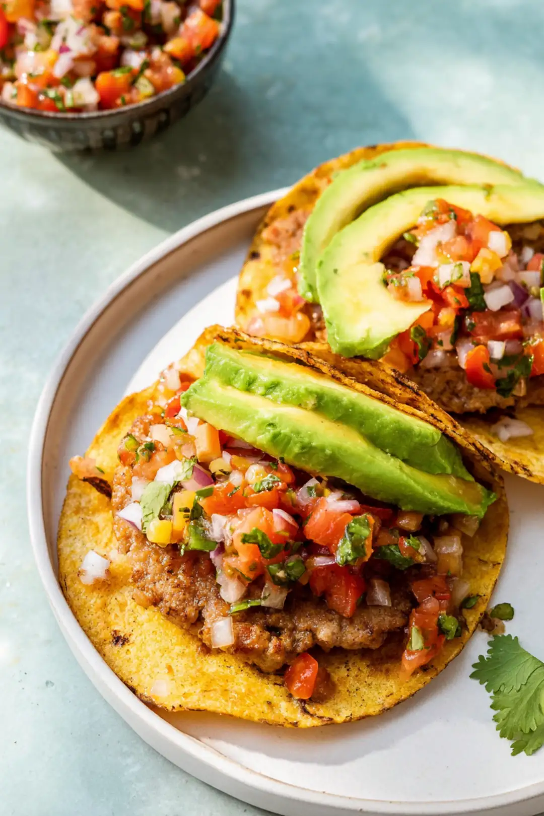 air fryer smash tacos for weight watchers