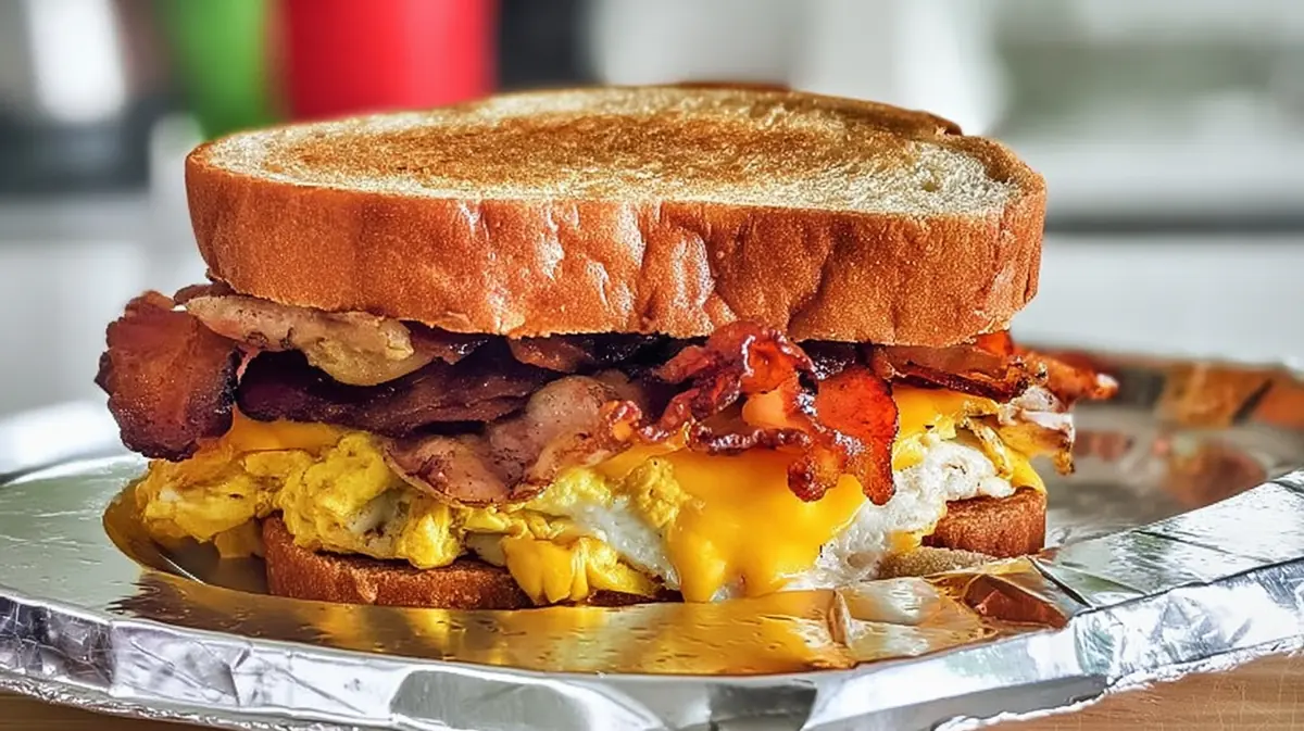 air fryer viral sandwich