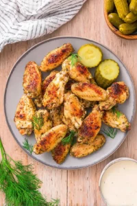 Arrange and cook wings in air fryer