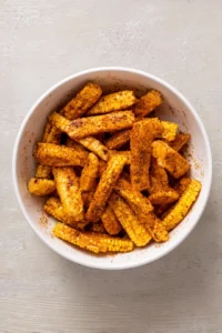 Arrange corn ribs in a single layer in the air fryer