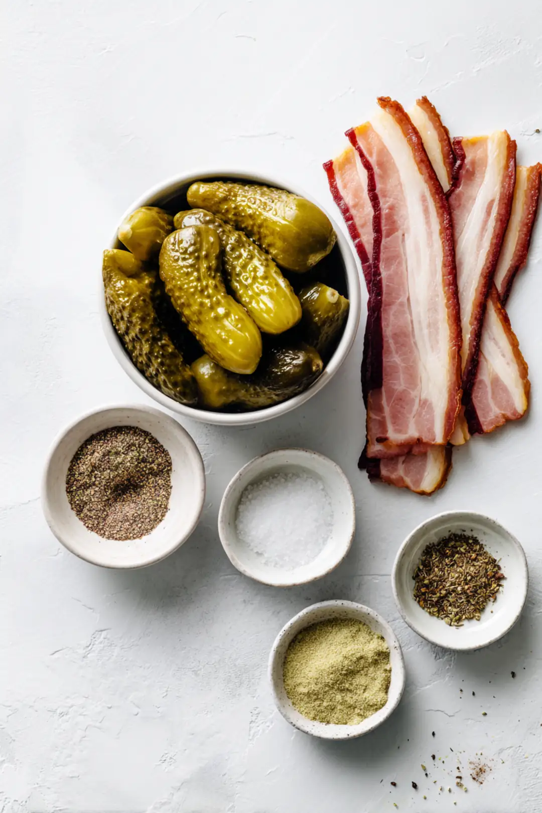 Bacon-wrapped pickles for air fryer