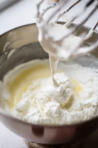 Bake the cheesecake in the oven and cool it