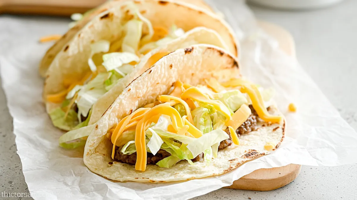 Big Mac tacos air fryer hack