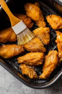 Brush chicken tenders with olive oil and sprinkle with salt