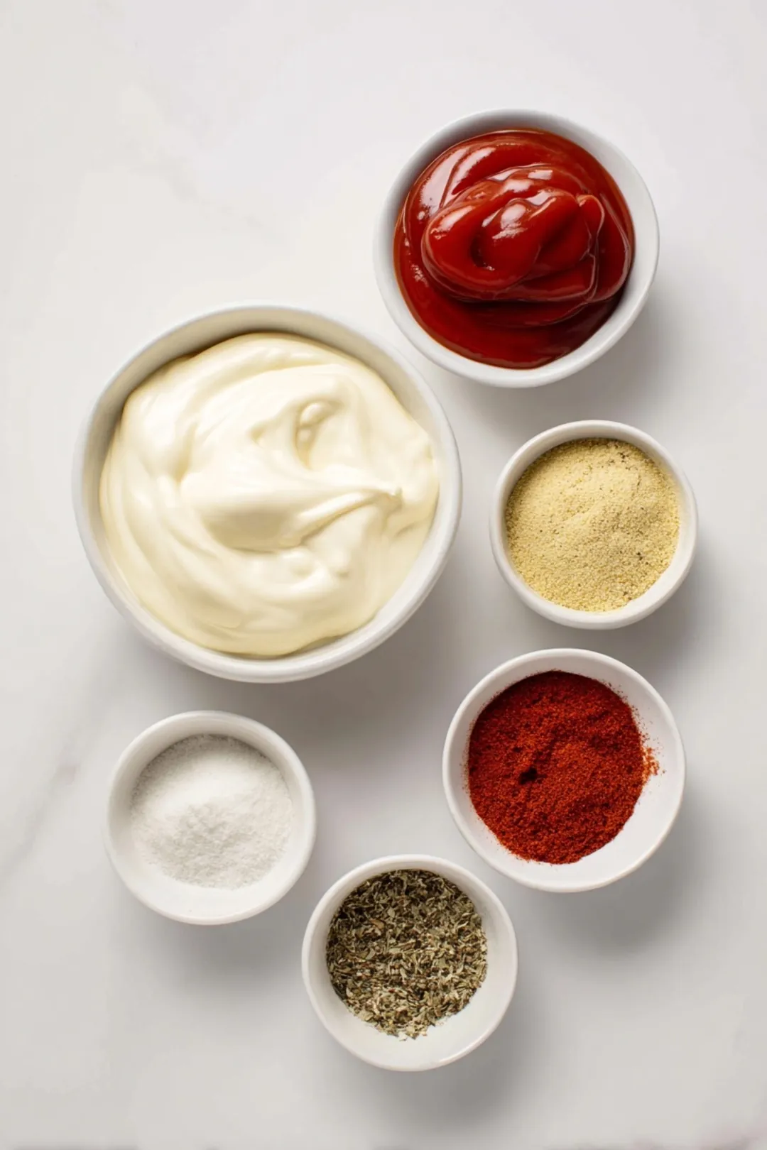 burger sauce for air fryer tacos - ingredients