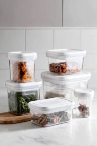 Choose an appropriate size of airtight container.