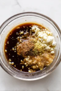 Combine all marinade ingredients in a bowl