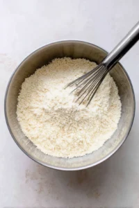 Combine almond flour and baking powder in a mixing bowl