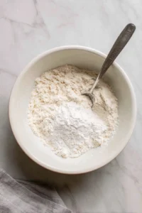 Combine almond flour, baking powder, and salt in a mixing bowl