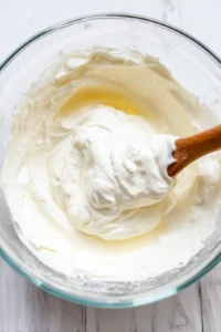 Combine Greek yogurt and honey in a mixing bowl and stir until smooth and creamy