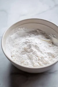 Combine Greek yogurt and self-rising flour to form a dough