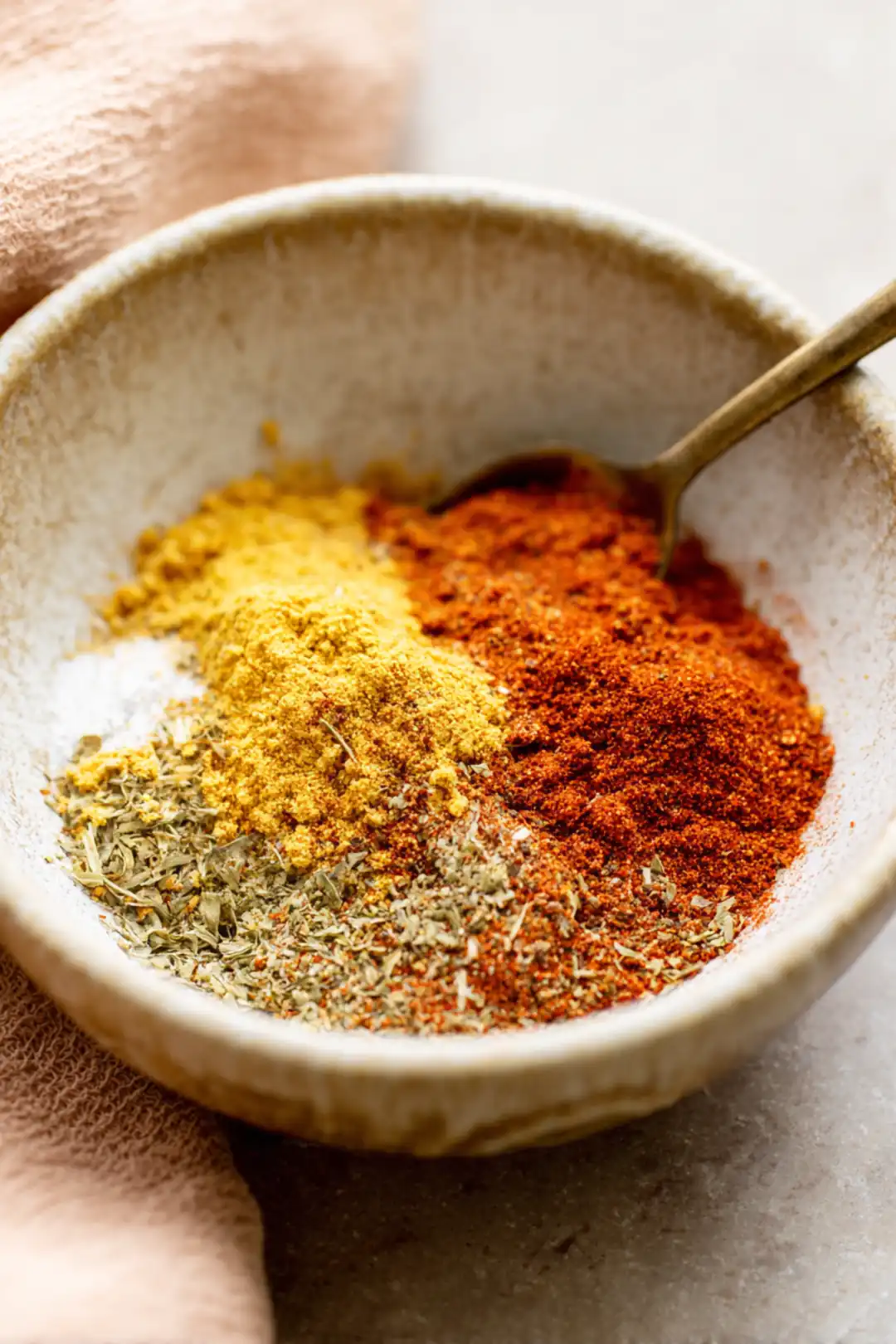 Combine spices in a small bowl to create your seasoning blend