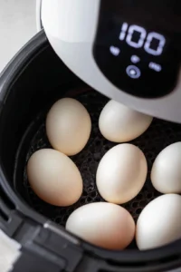 Cook eggs for 10 minutes for perfect jammy consistency