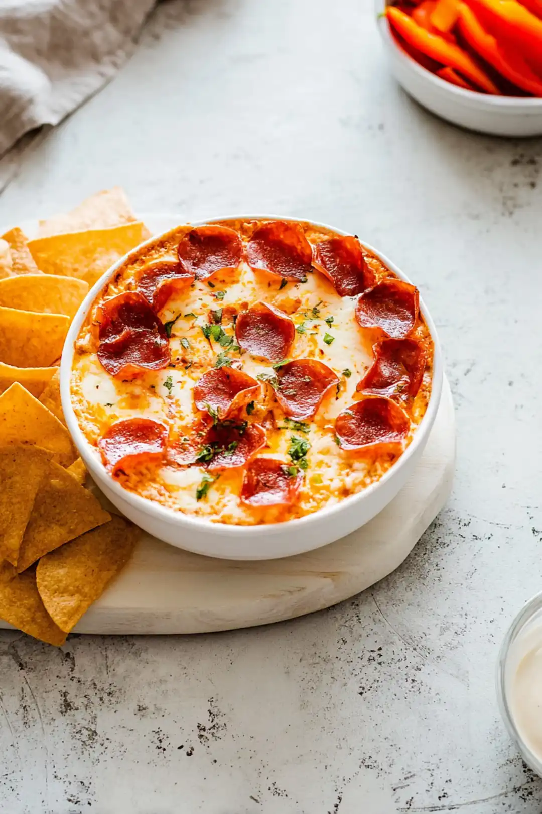 Cottage cheese pizza bowl air fryer