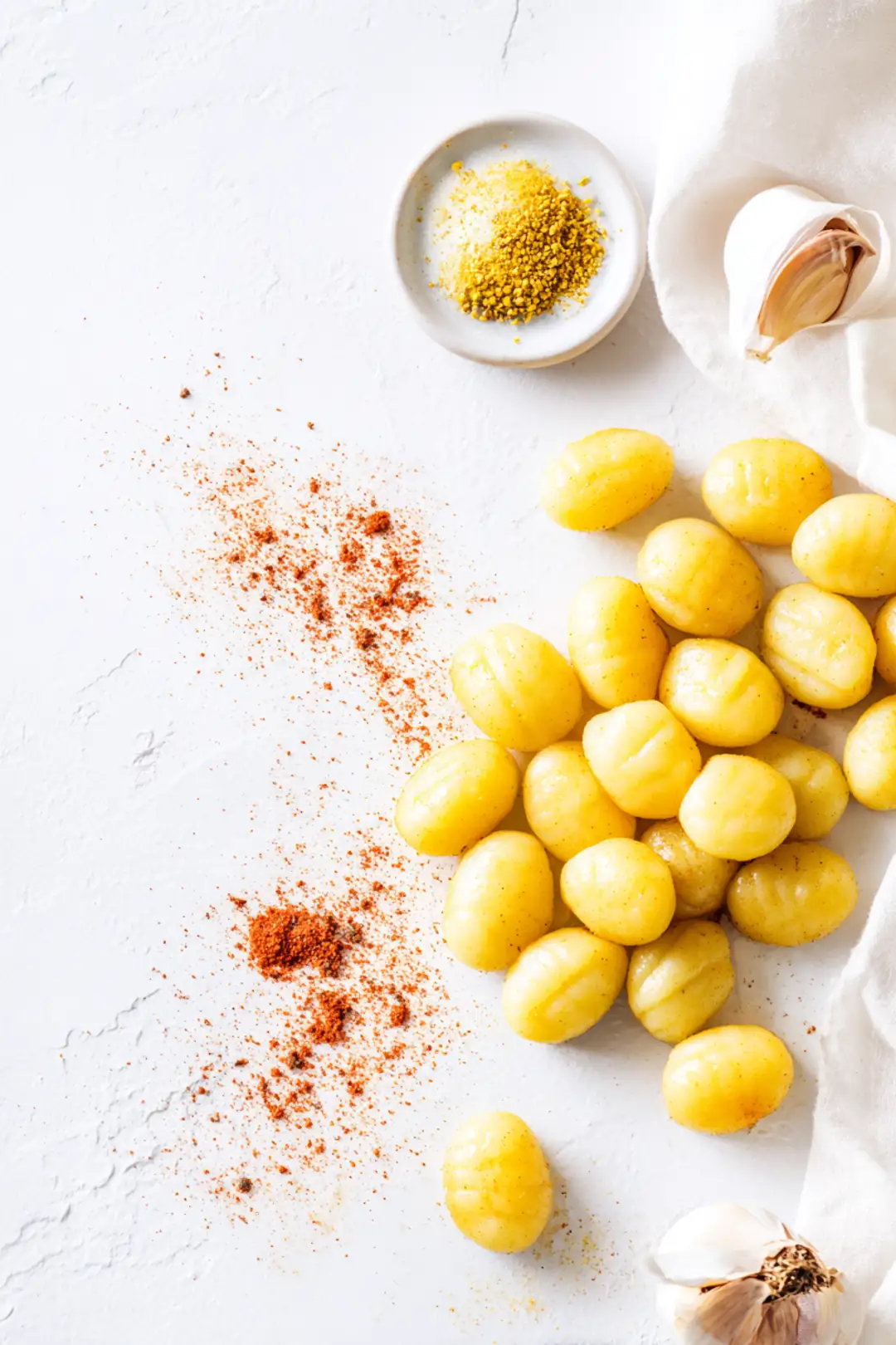 Crispy air fryer gnocchi (no boil) - ingredients