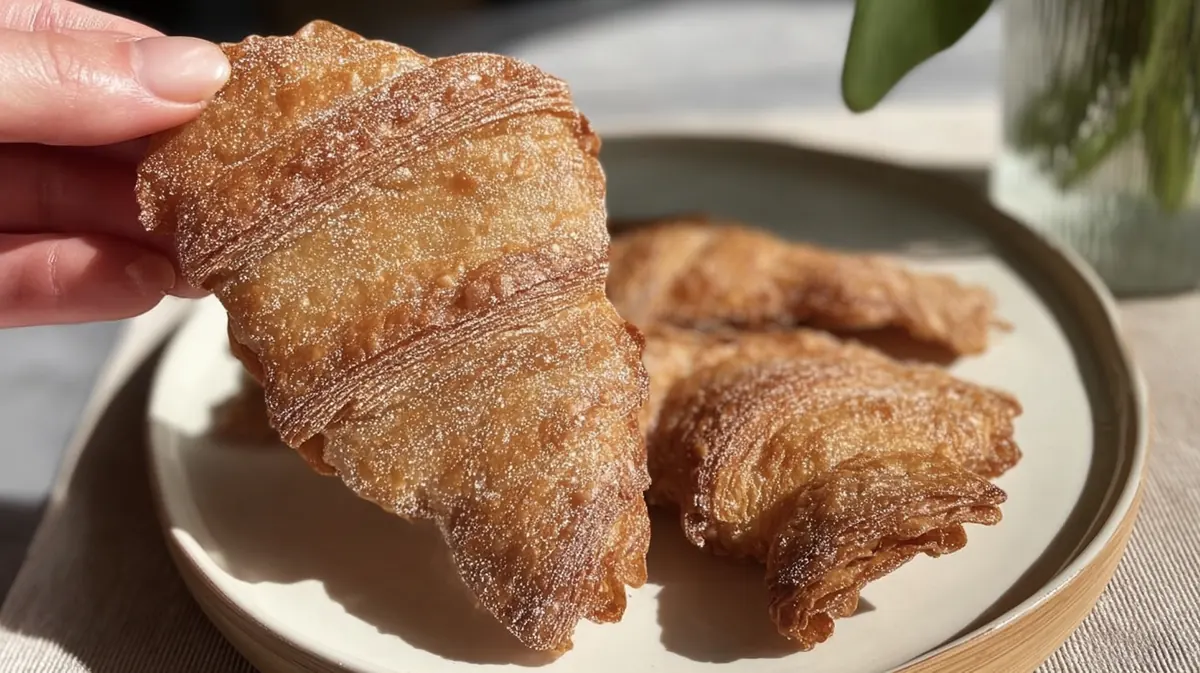 Crispy croissant hack