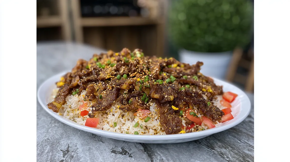 crispy fried beef belly (litsong baka)