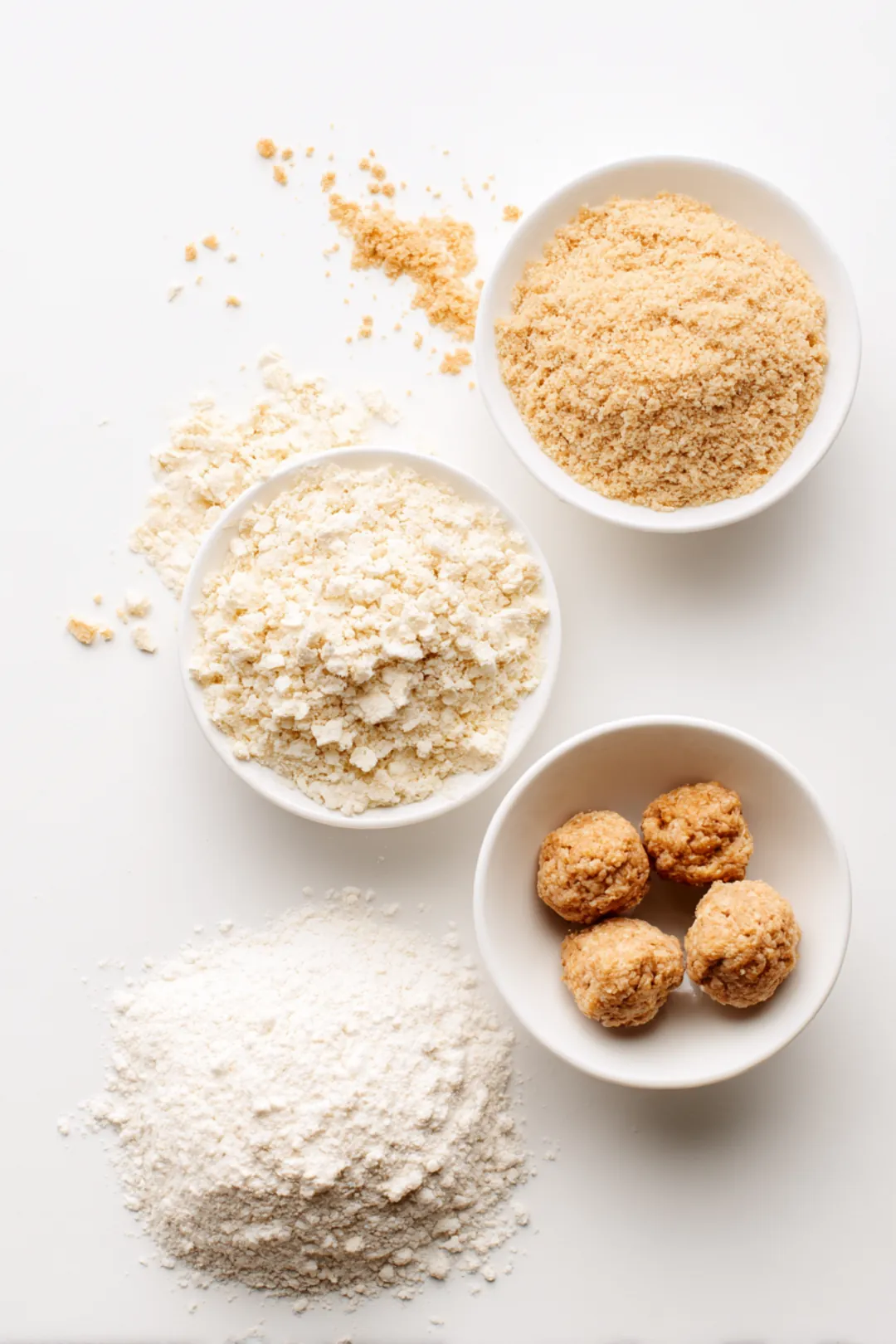 crispy turkey nuggets - ingredients