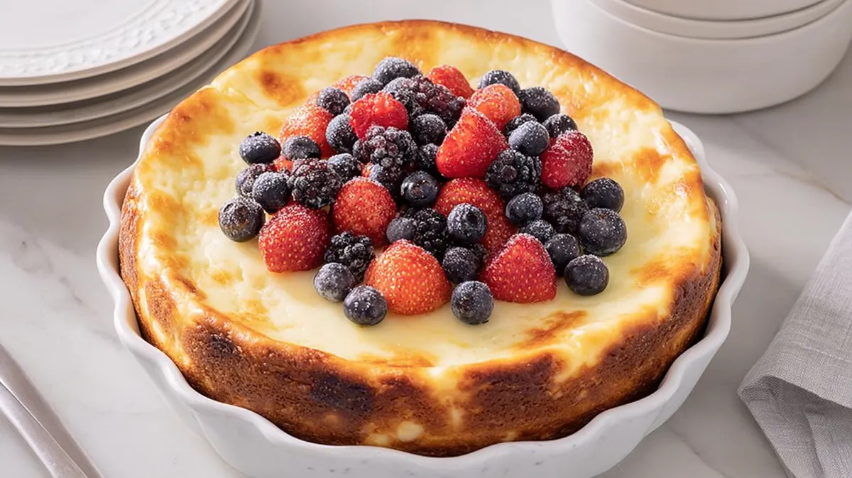 crustless cheesecake