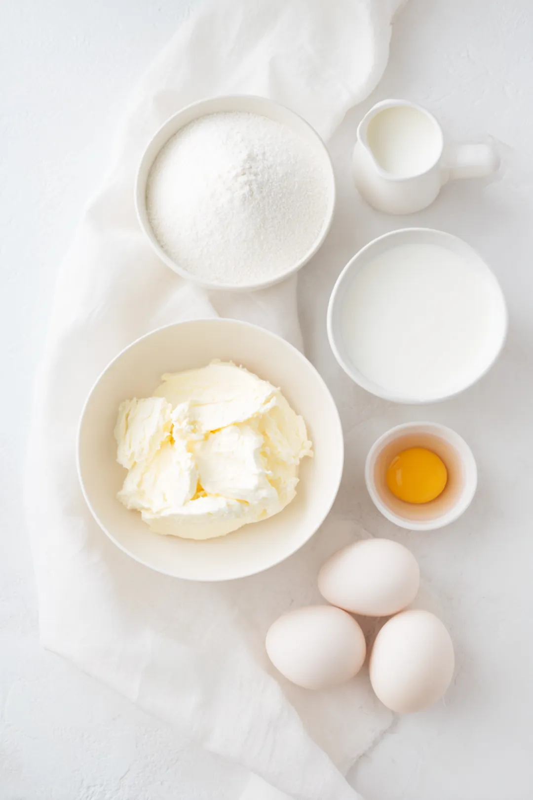 crustless cheesecake ingredients