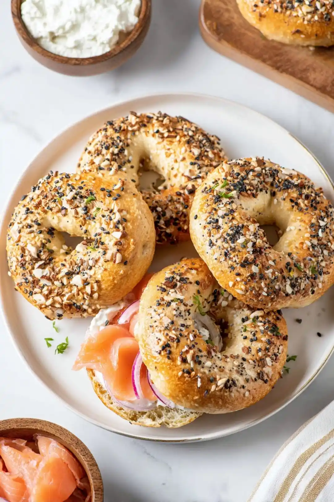 everything but the bagel seasoning air fryer