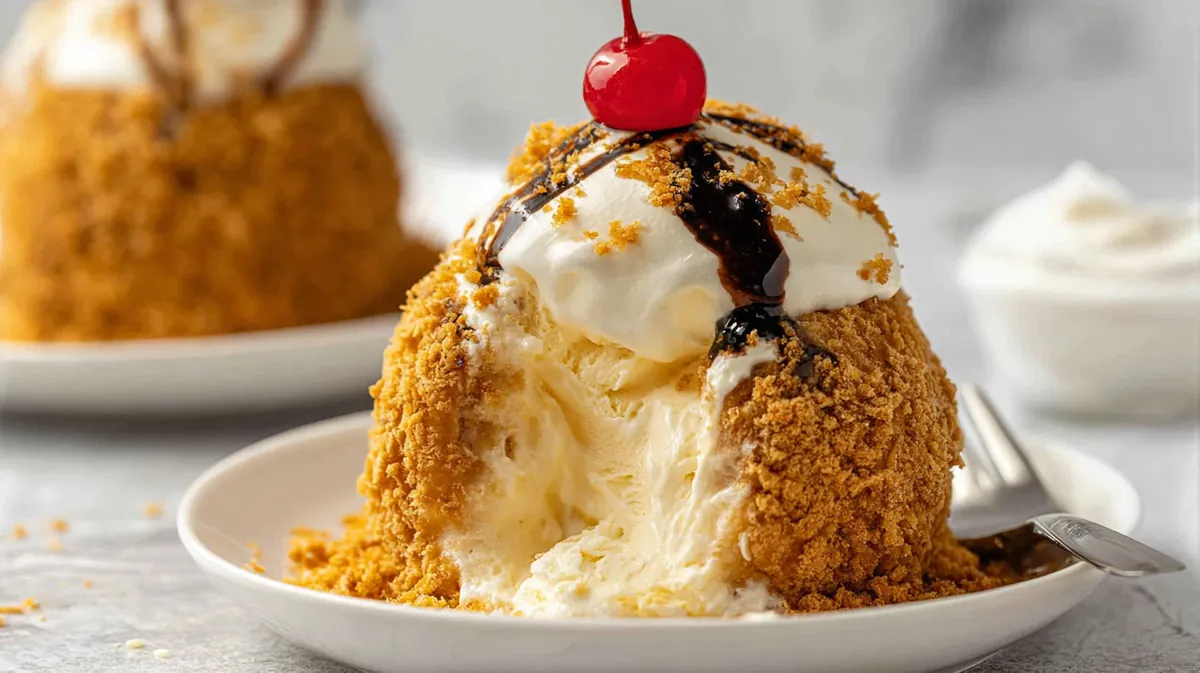 Fried ice cream hack