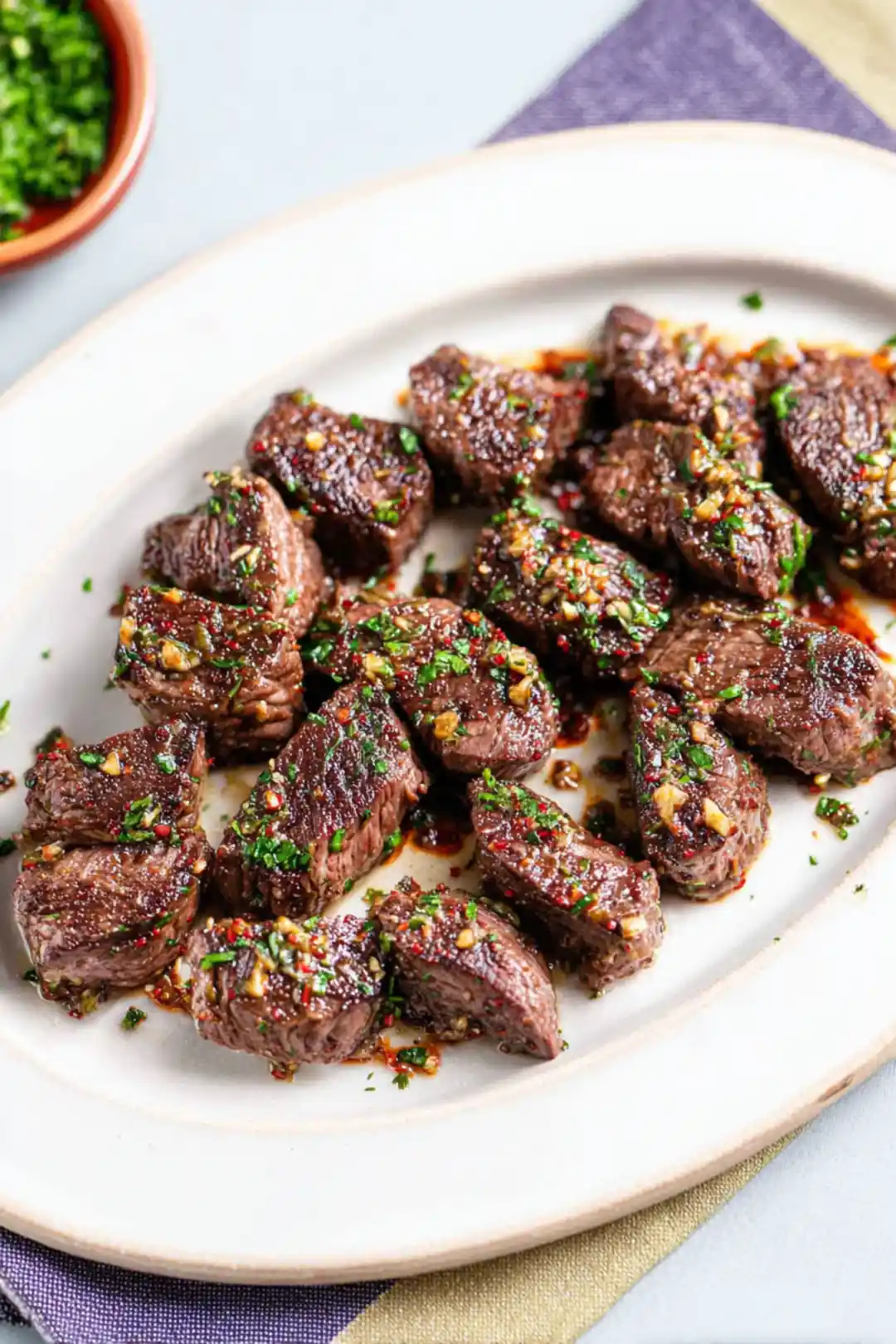 Garlic Butter Steak Bites
