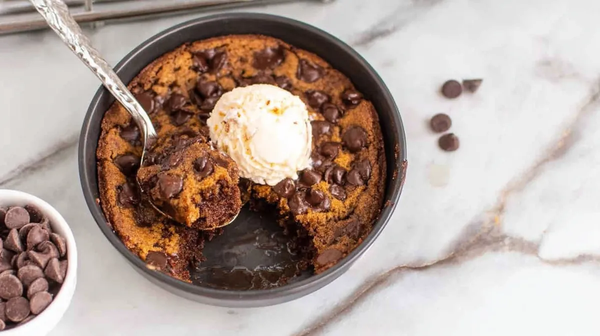 Gluten free air fryer pizookie