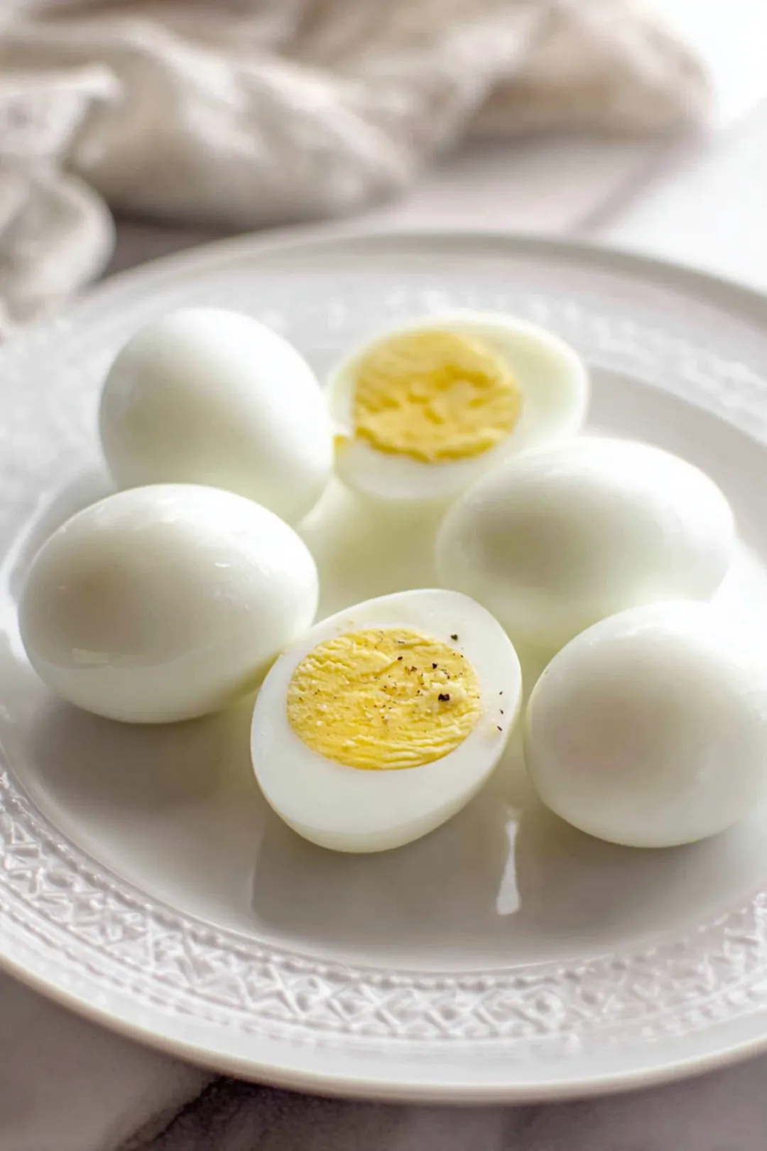 Hard boiled eggs no water