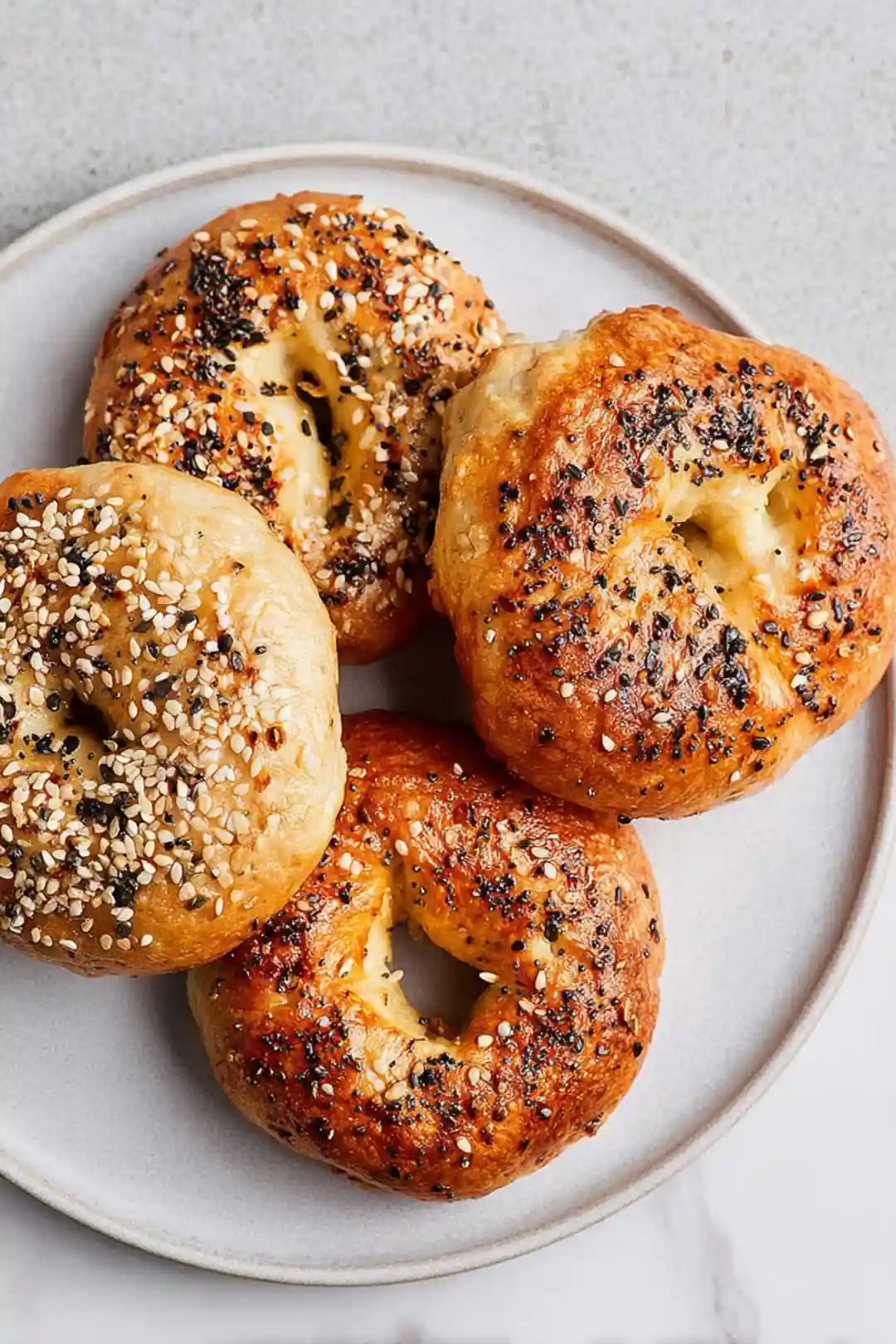 High protein air fryer bagels calories
