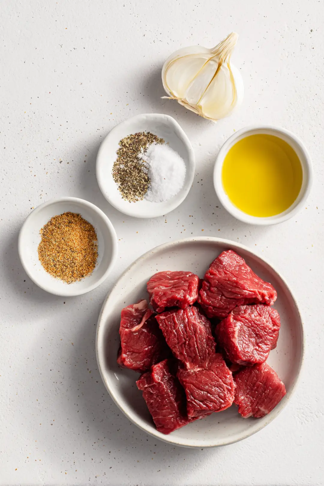 how long to cook steak bites in air fryer - ingredients
