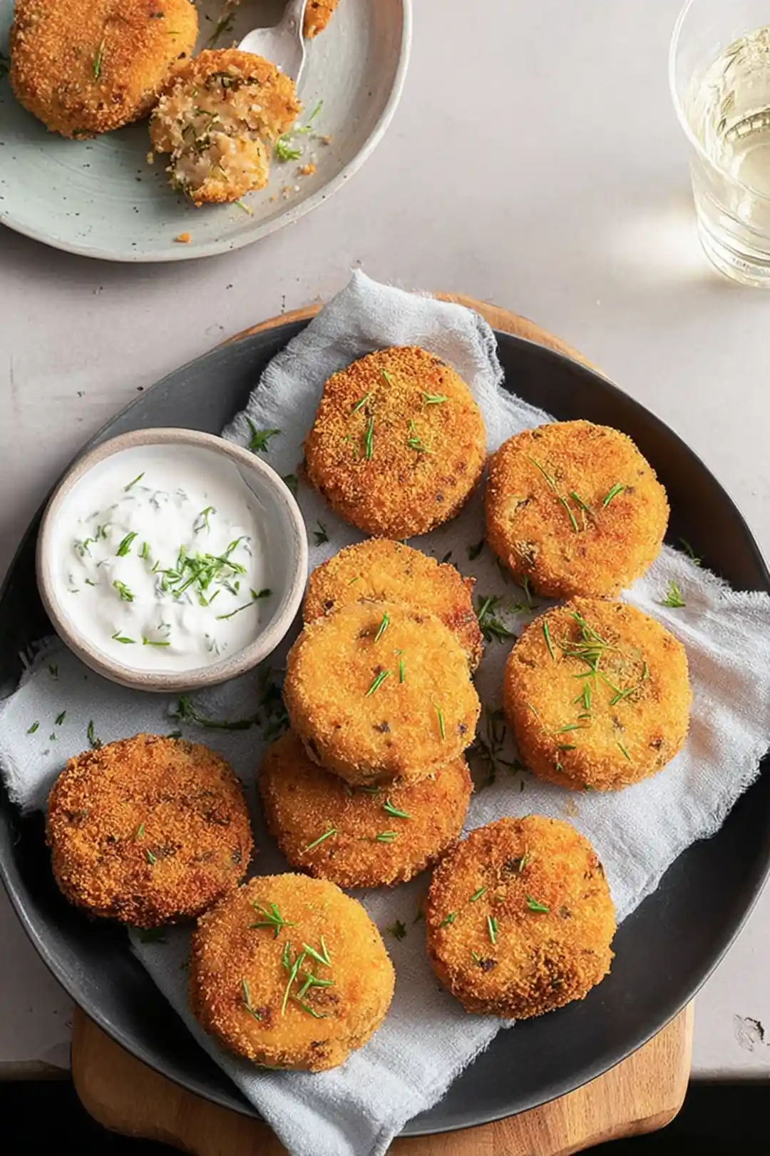 Leftover turkey croquettes air fryer