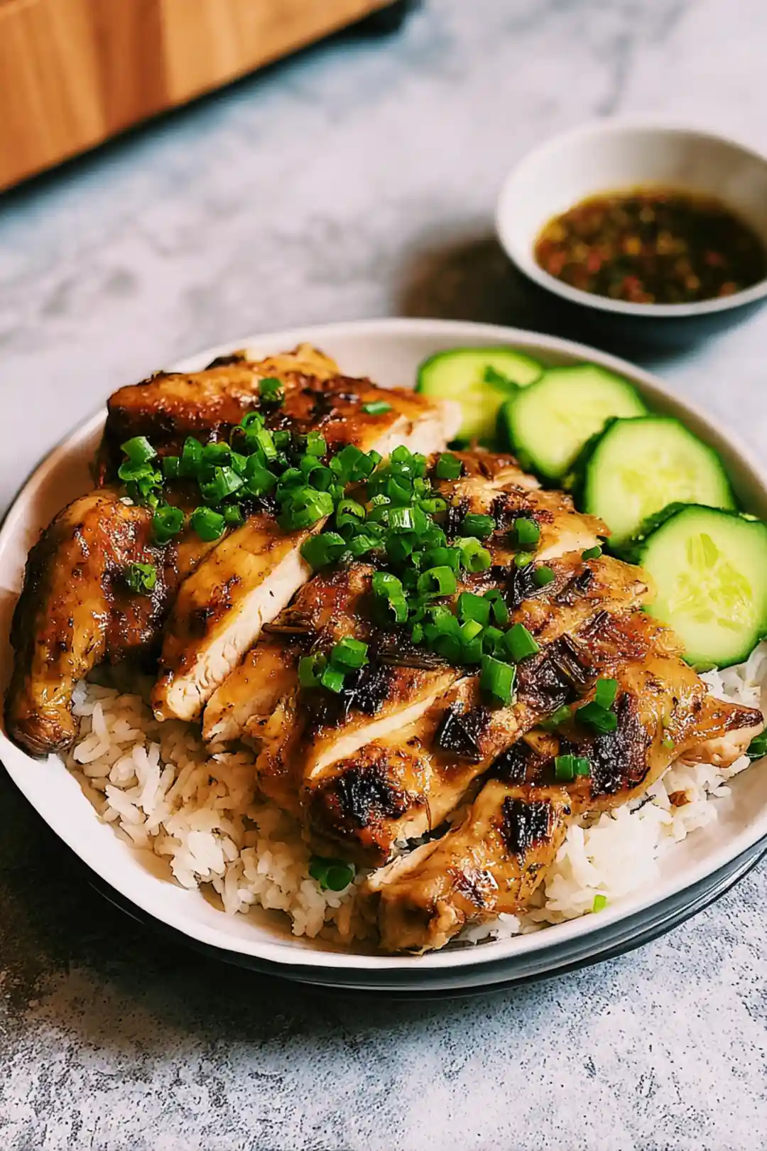 Lemongrass air fryer roast chicken