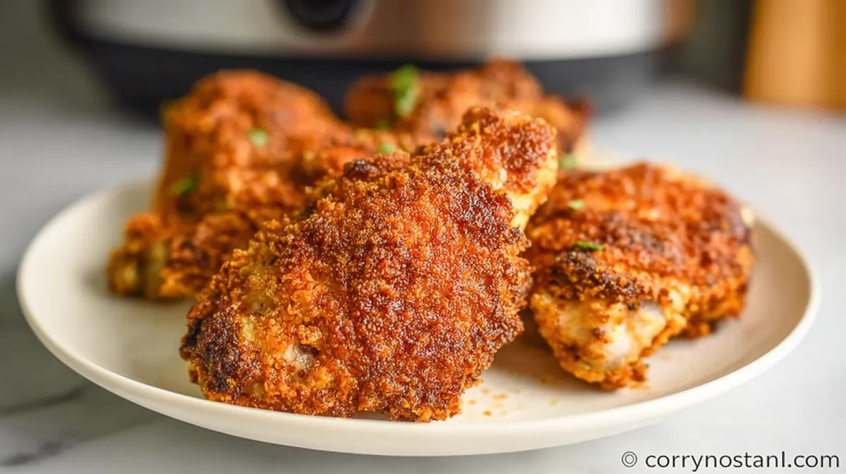 Low-carb breaded chicken air fryer