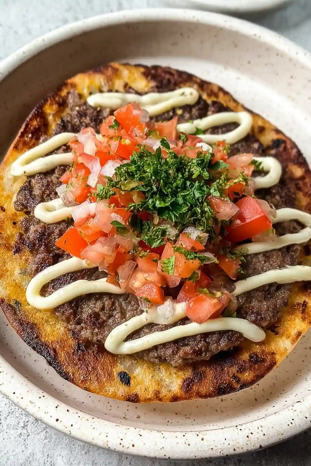 Low carb smash burger tacos air fryer