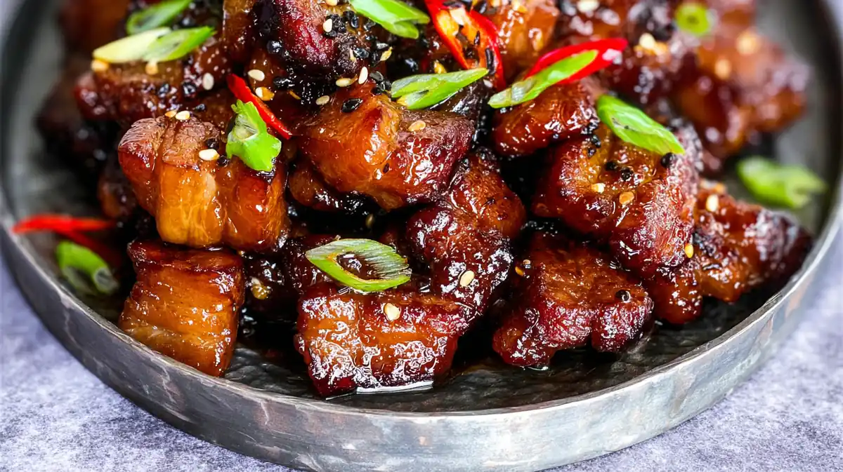 Marinated Beef Belly for Air Frying