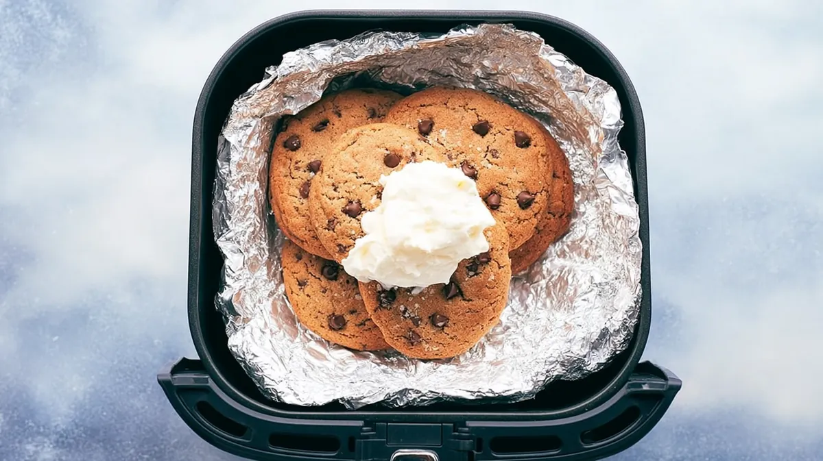 Midnight snack air fryer cookie recipe