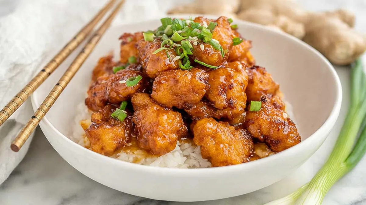 Panda Express orange chicken air fryer