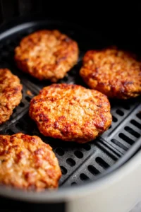 Place turkey patties in air fryer basket