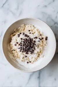 Pour the batter into a greased baking pan that fits in your air fryer
