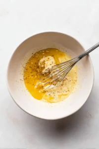 Pour the batter into muffin cups and air fry at 350°F for 15 minutes