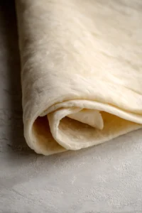 Preheat the air fryer and prepare rice paper pockets